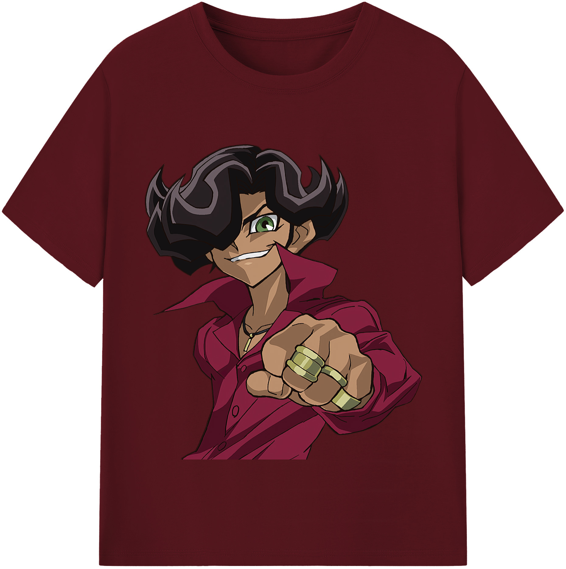 （画像用） 遊☆戯☆王 Yu-Gi-Oh! 綿100％半袖Tシャツ（フロントプリント）